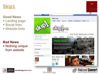 CM PhotographicsFacebook                       reached the right people at the right timeGenerated $40,000 of revenue from a $600 ad campaign