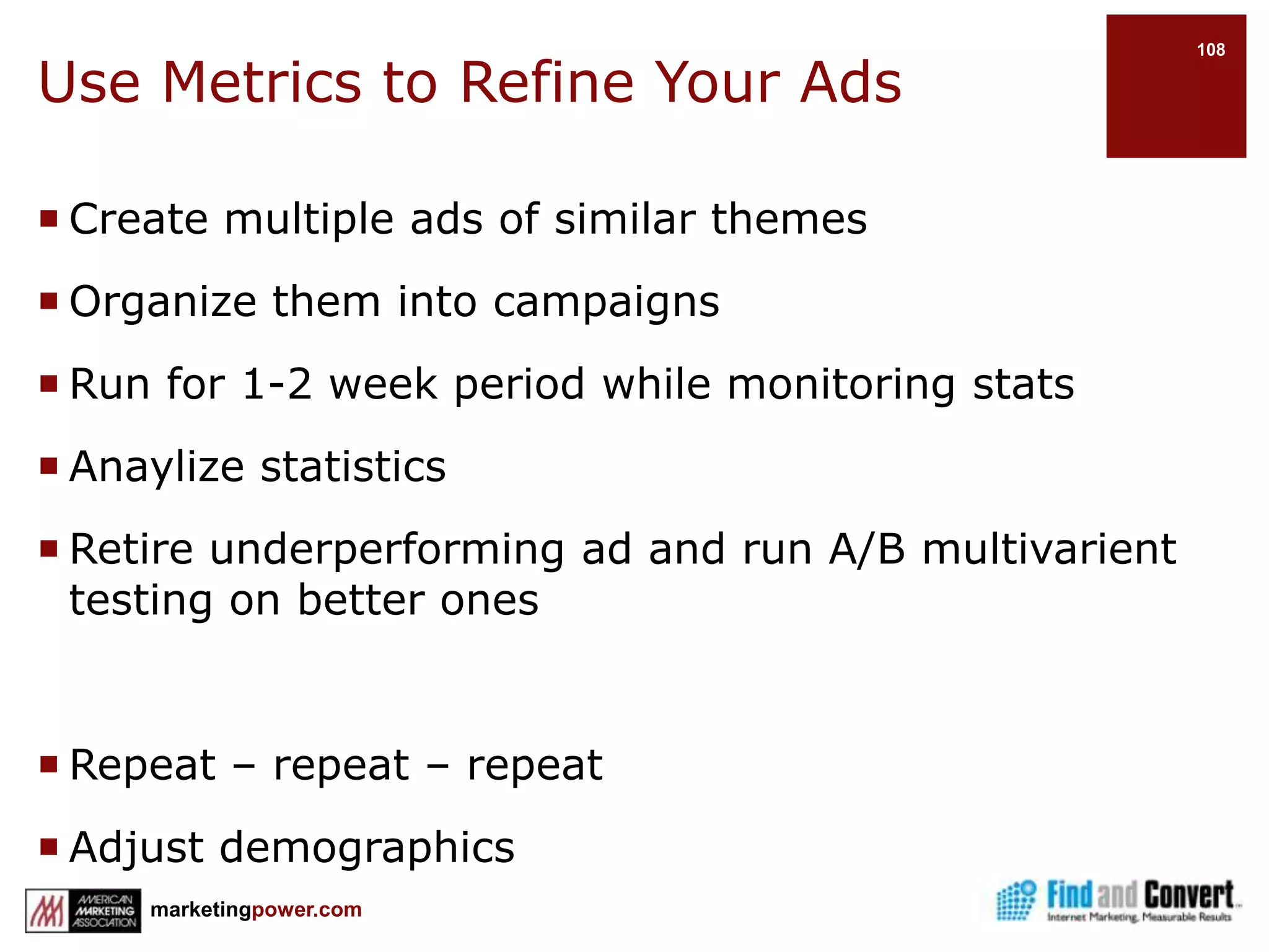 Drive People to Facebook Landing Pages…