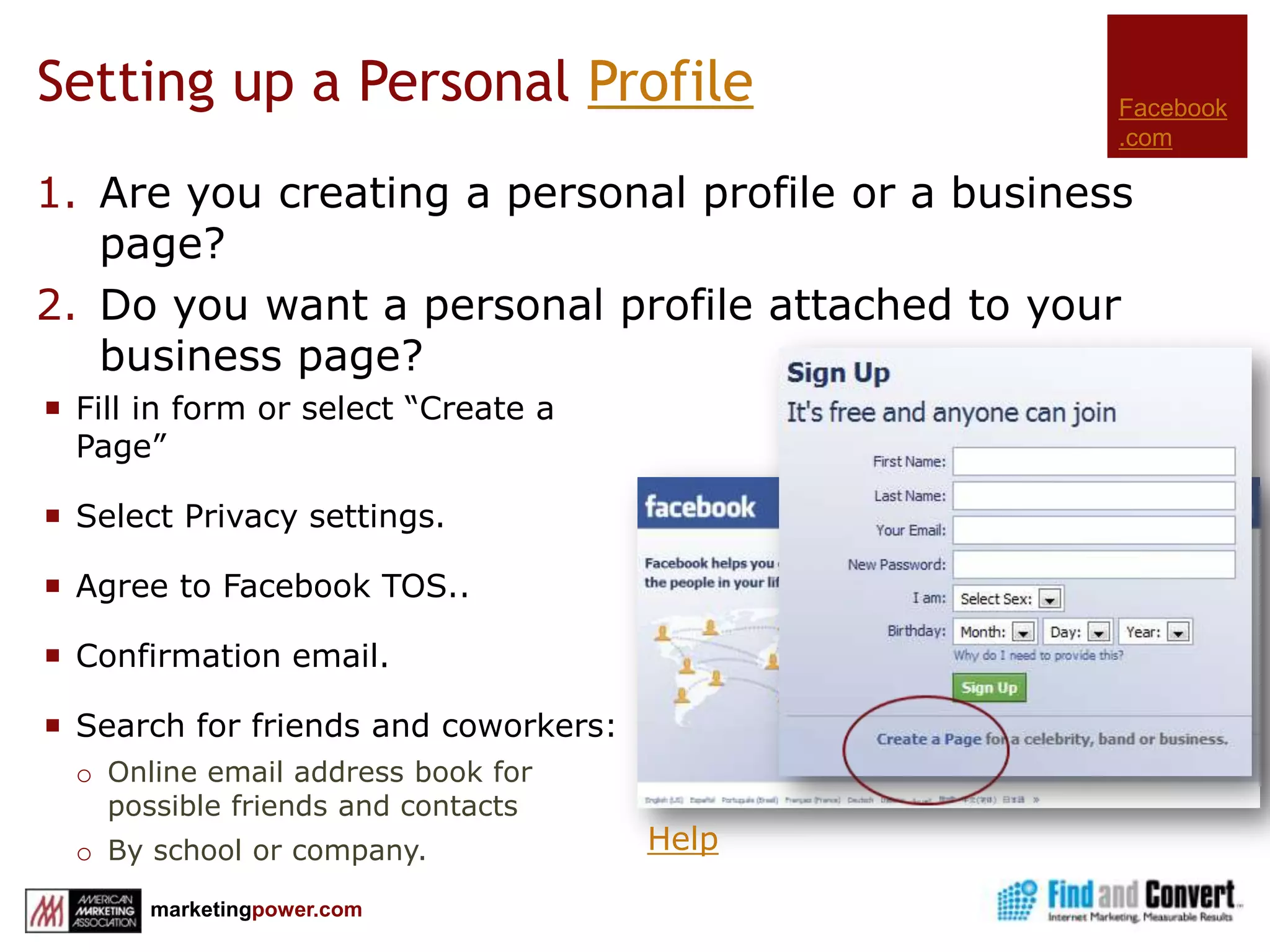 A way to engage with people you know and meet others with common interests17A Facebook Profile