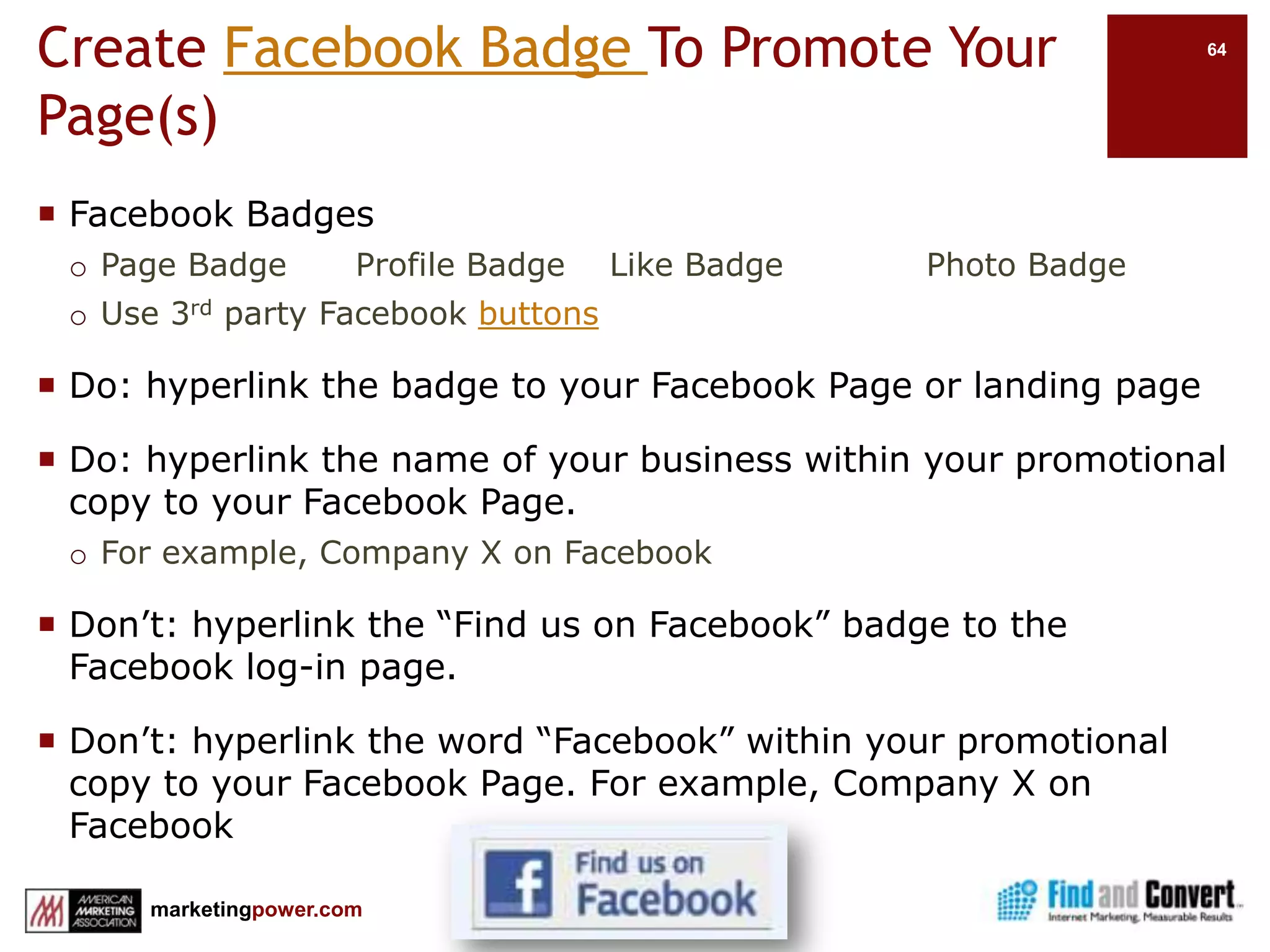  Invite friends to pages, groups, events, etc, selectively.