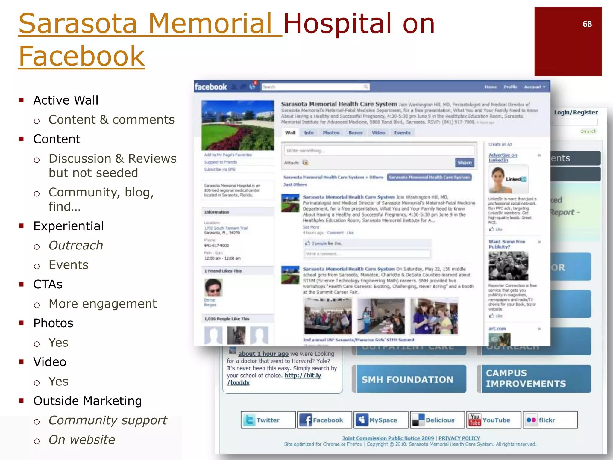 Use social etiquette common sense!Section Four  Versatility of FacebookFacebook is…