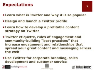 Review Twitter settings and how to brand your profile