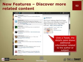 Twitter Stream Examples#blshttp://whatthetrend.com/TweetUp