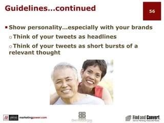 Be Consistent Spread your tweets out