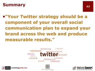 Use http://search.twitter.com to track keyword conversations