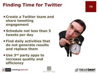 Using Twitter Productively3rd Party Management Tools Save Time