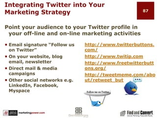 Key Feature: Recurring TweetsCreate rotating tweets that expands opportunity for your content to be foundCreate shortened URLEnclose  with  brackets{ tweet 1 http;//shortURL | tweet 2 http;//shortURL | tweet  3 }3. Schedule 1st tweet followed by “|”4. Schedule 2nd tweet followed by “|”5. And so on… close with “}”