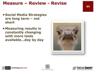 Best Practice Stuff To RememberEstablish a pattern of consistency in your tweeting strategy Keep your “it is all about them” hat on when tweetingRT other people’s stuffMaintain and update lists