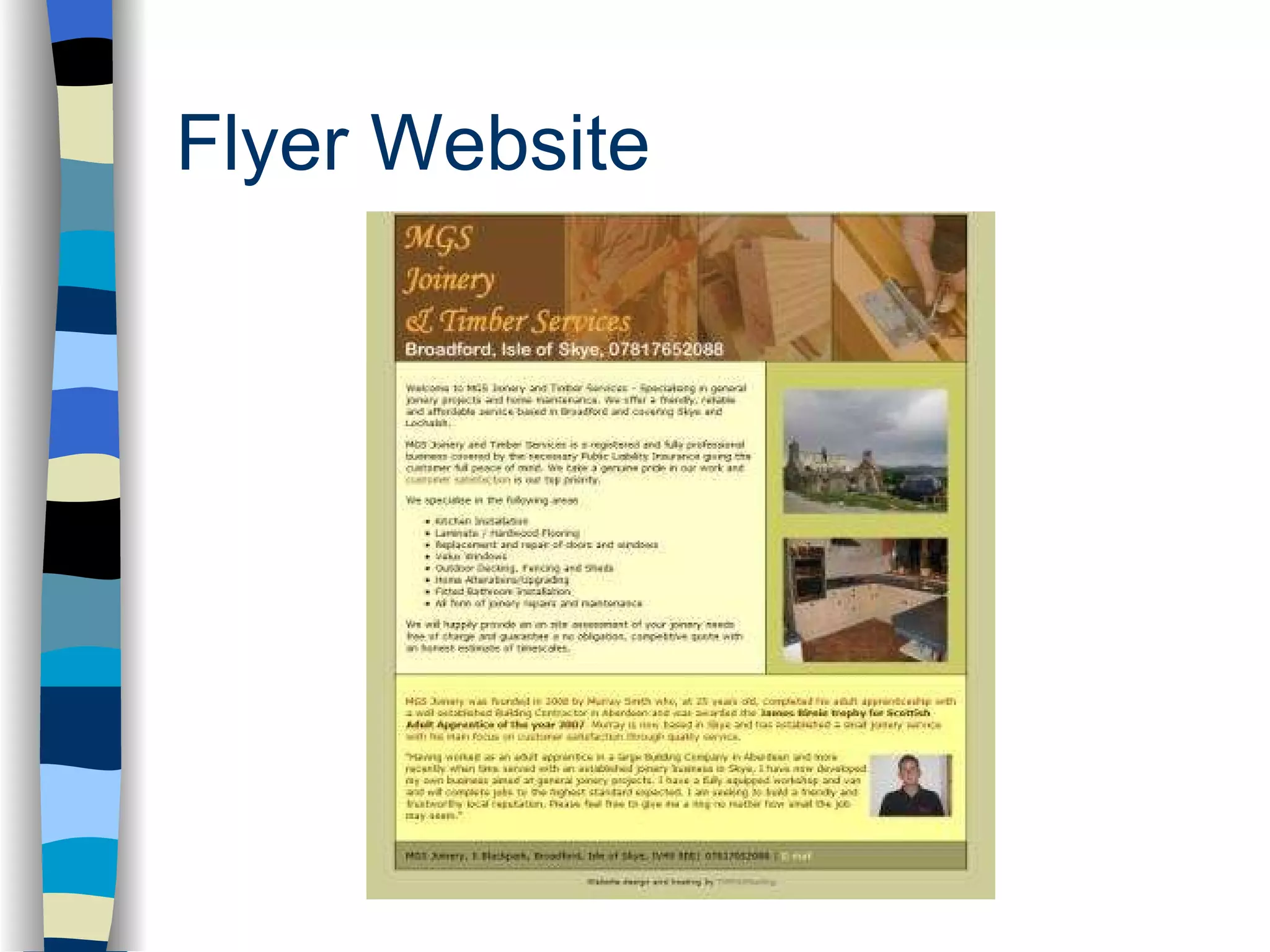 Flyer Website 