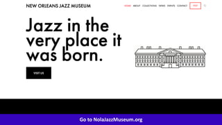 Proprietary & Confidential
17
WHAT IS BOUNTEOUS?
Go to NolaJazzMuseum.org
 