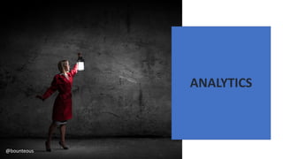 ANALYTICS
@bounteous
 