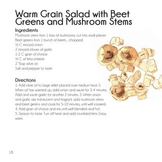 AMAZING WASTE - 50 recipes to use food scraps, repurpose leftovers, and ...