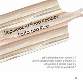 AMAZING WASTE - 50 recipes to use food scraps, repurpose leftovers, and ...