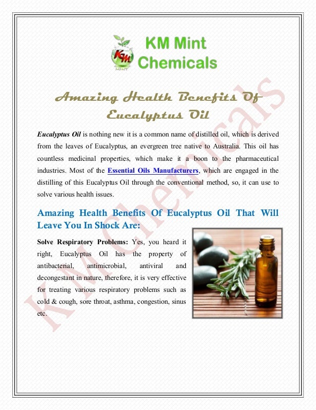Essential Oils Manufacturers