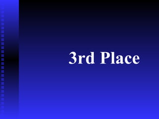 3rd Place 