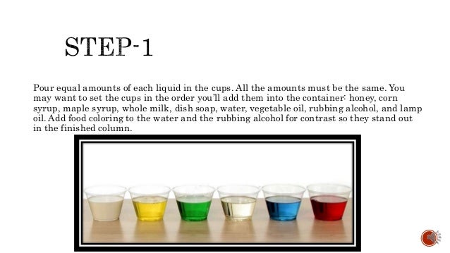 Amazing 9 layer density tower | PPTX