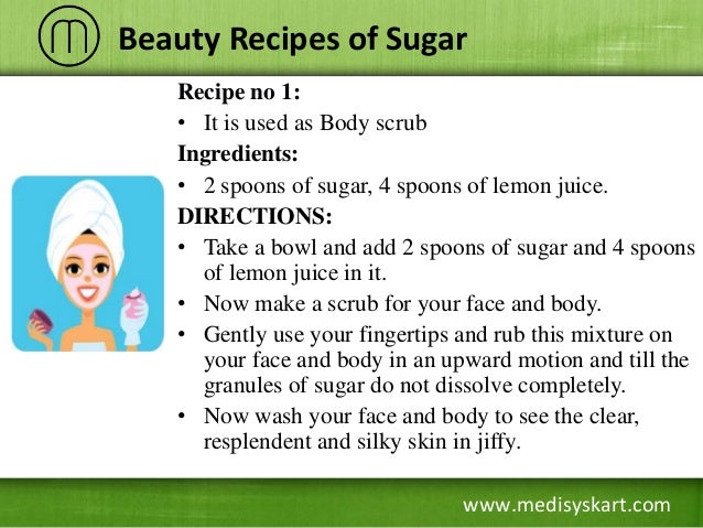 Amazing Beauty Benefits of Sugar