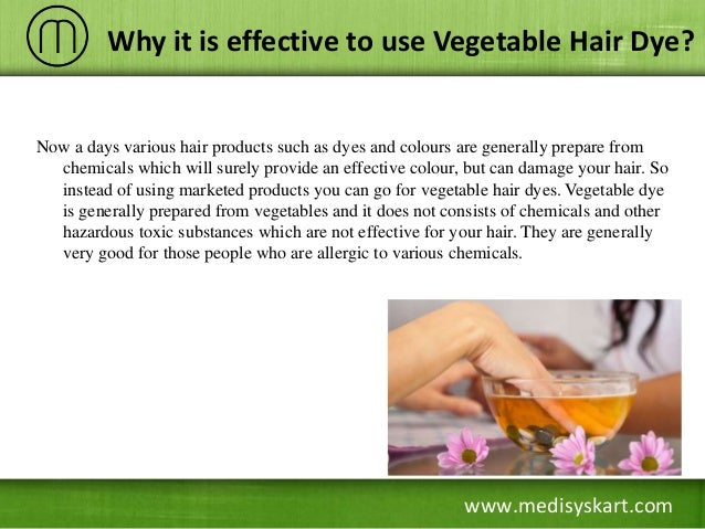 Amazing Benefits of Vegetable Hair Dye