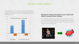 The amazing benefits of lifting weights | PPTX