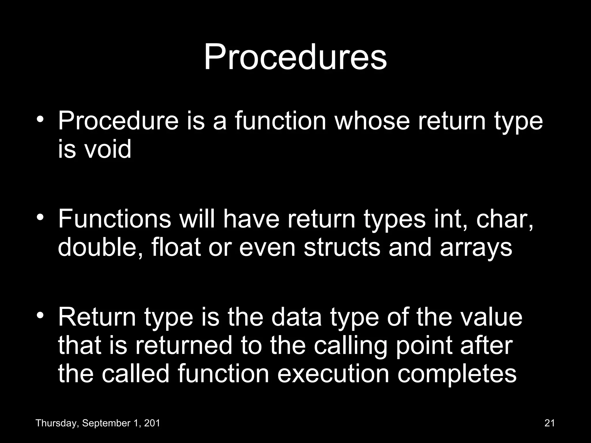 Basics of C programming | PPT | Programming Languages | Computing