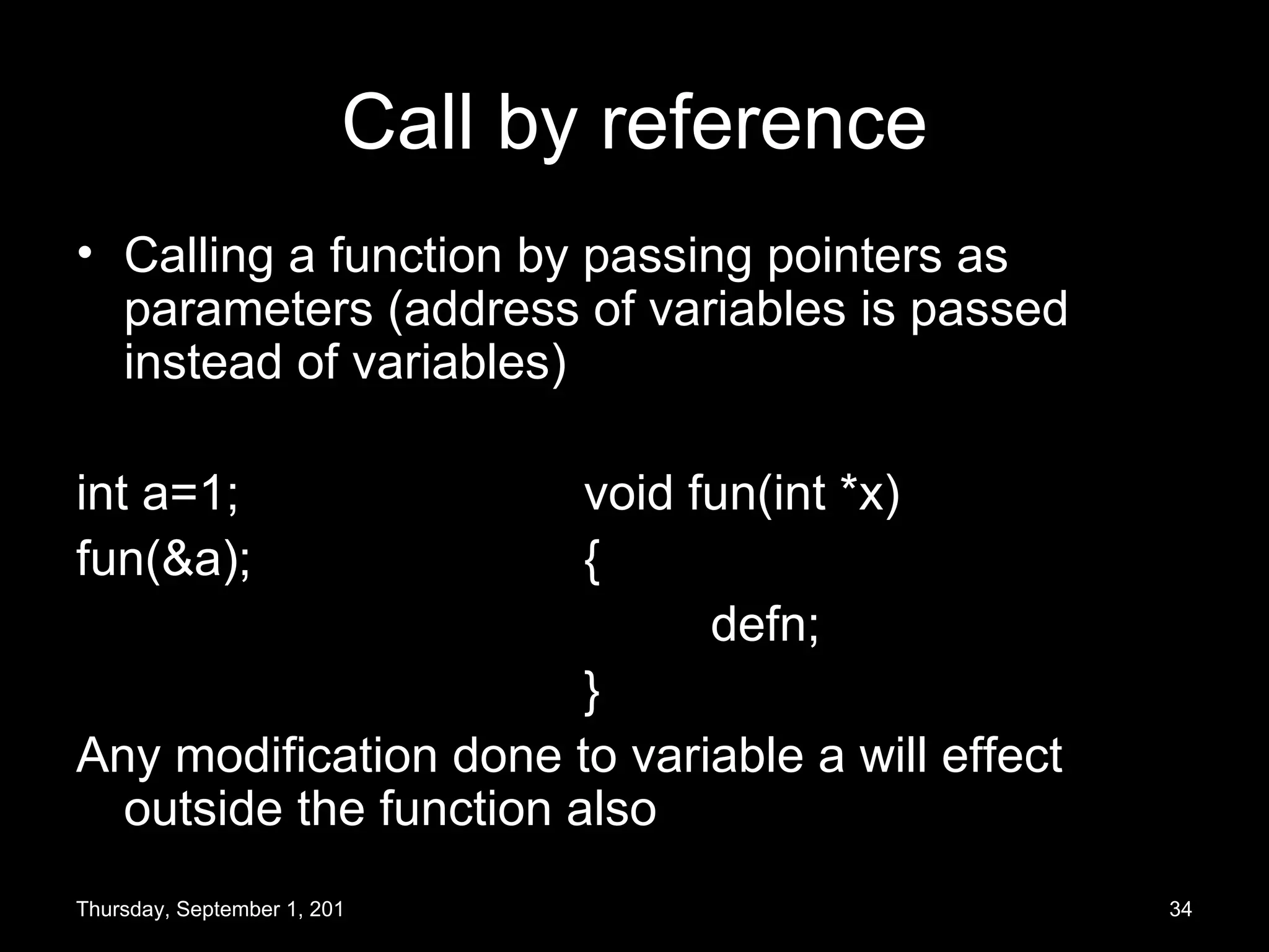 Basics of C programming | PPT