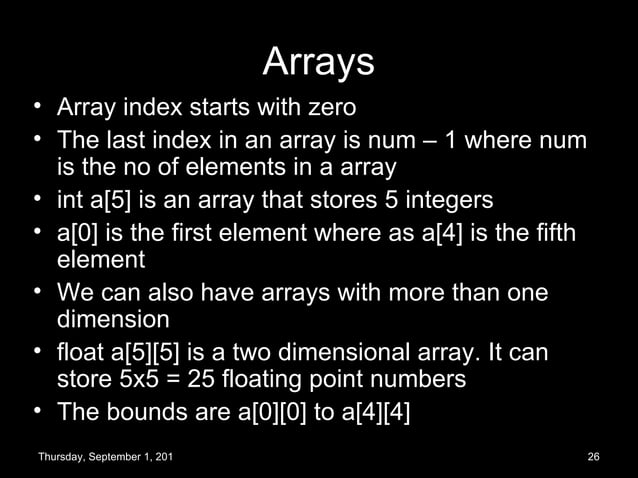 Basics of C programming | PPT | Programming Languages | Computing
