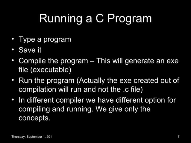 Basics of C programming | PPT | Programming Languages | Computing