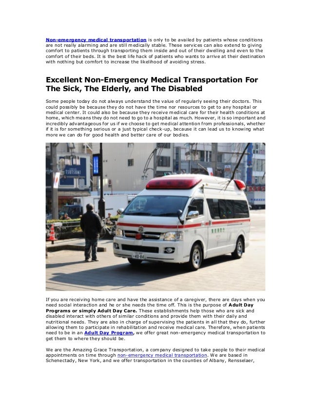 Comfort Care Transportation Services Ambulance Services
