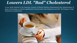 Amazing Health Benefits of Matcha Green Tea – Craig Hochstadt | PPT