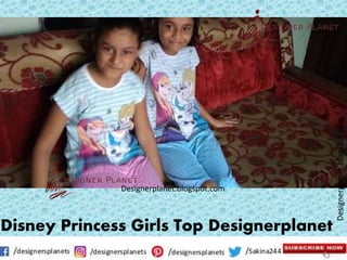Designerplanet.blogspot.com
Disney Princess Girls Top Designerplanet
Designerplanet.blogspot.com
 