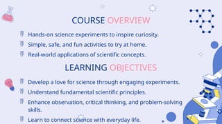 Defining Activity Inscience Amazing Science for kids & Science with Activity | PPTX