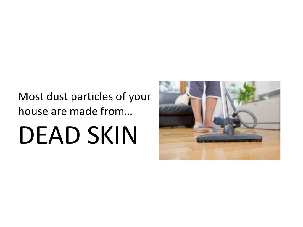 Most dust particles of your