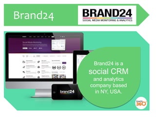 Brand24 
Decent presence on SlideShare with around 300 followers.  