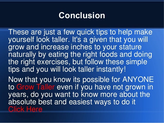 How To Make Yourself Taller Naturally How To Make Yourself Taller Naturally