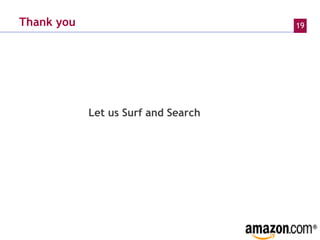 Thank you Let us Surf and Search 