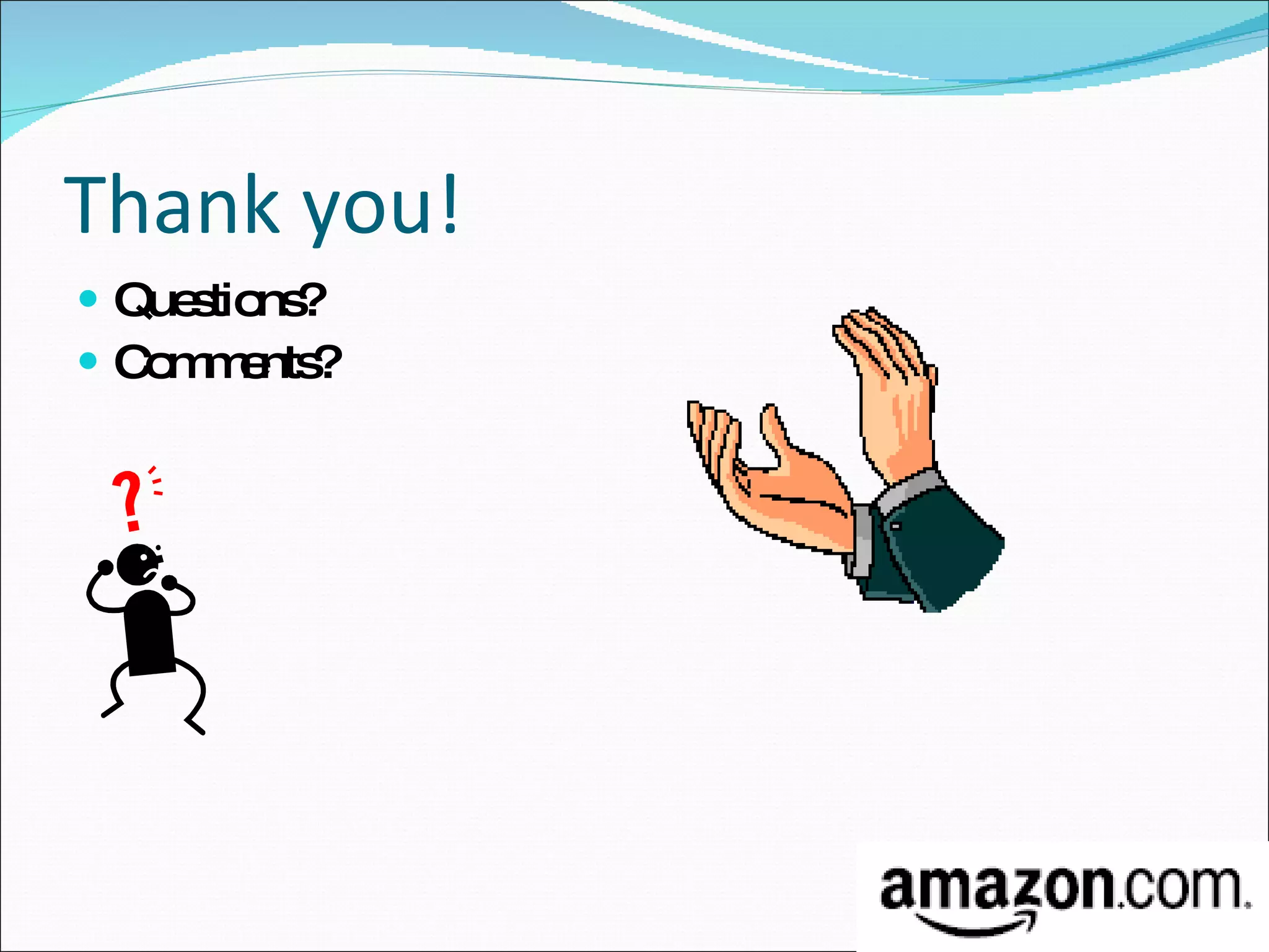 Thank you! Questions? Comments?