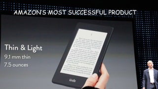 AMAZON’S MOST SUCCESSFUL PRODUCT
 