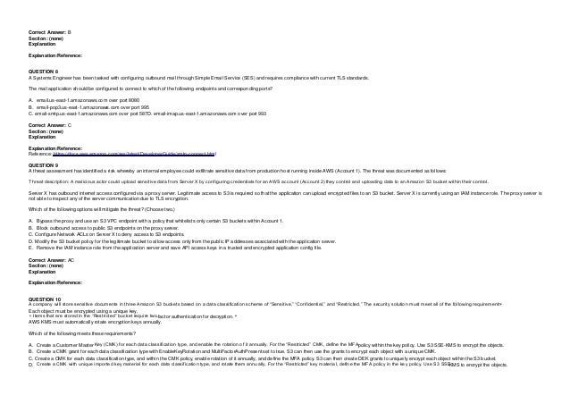 MLS-C01 Testantworten