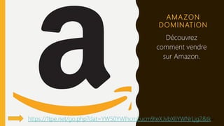 AMA ZON
DOMINATION
Découvrez
comment vendre
sur Amazon.
https://1tpe.net/go.php?dat=YW50YWlhcmEucm9teXJvbXliYWNrLjg2&tk=
 