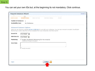 Step 5:
You can set your own IDs but, at the beginning its not mandatory. Click continue.
 