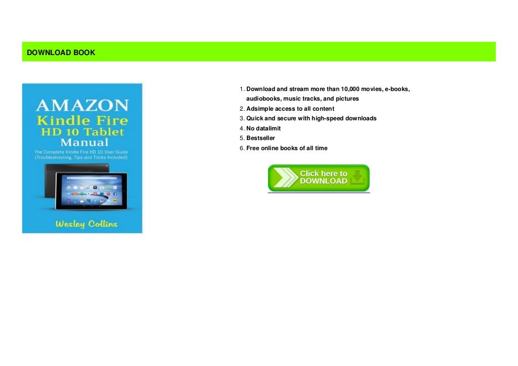 Amazon Fire Tablet User Manual Pdf
