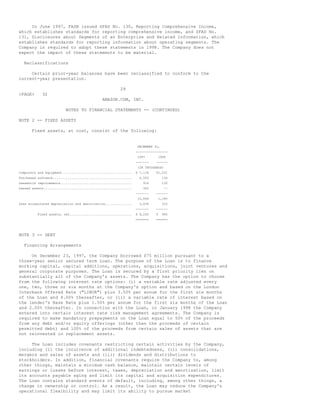 Amazon annual report 1997 | PDF