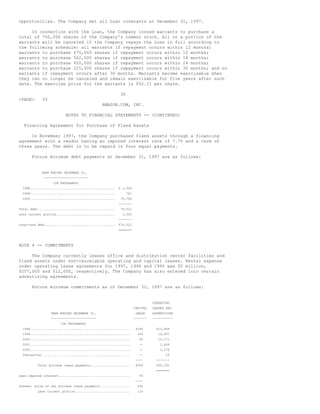 Amazon annual report 1997 | PDF