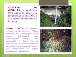 OfidiosRESEÑA HISTÓRICAEn la cuenca baja del río Utcubamba se desarrollaron las primeras huellas de los antiguos pobladores de Amazonas; Yamón, Lonya Grande, Chiñuña, Limones, Tablarrumi, Carachuca .