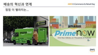배송의 혁신과 연계
점점 더 빨라지는…
 