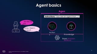 Automated Workflows and AI Agents with Amazon Bedrock | PPT