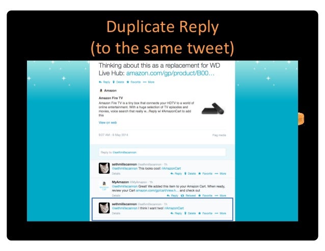 Amazon and Twitter Launch: #AmazonCart
