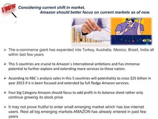 Amazon case study | PPTX