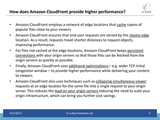 Amazon CloudFront | PPTX