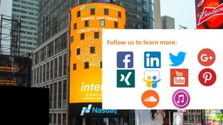 Follow us to learn more:
 